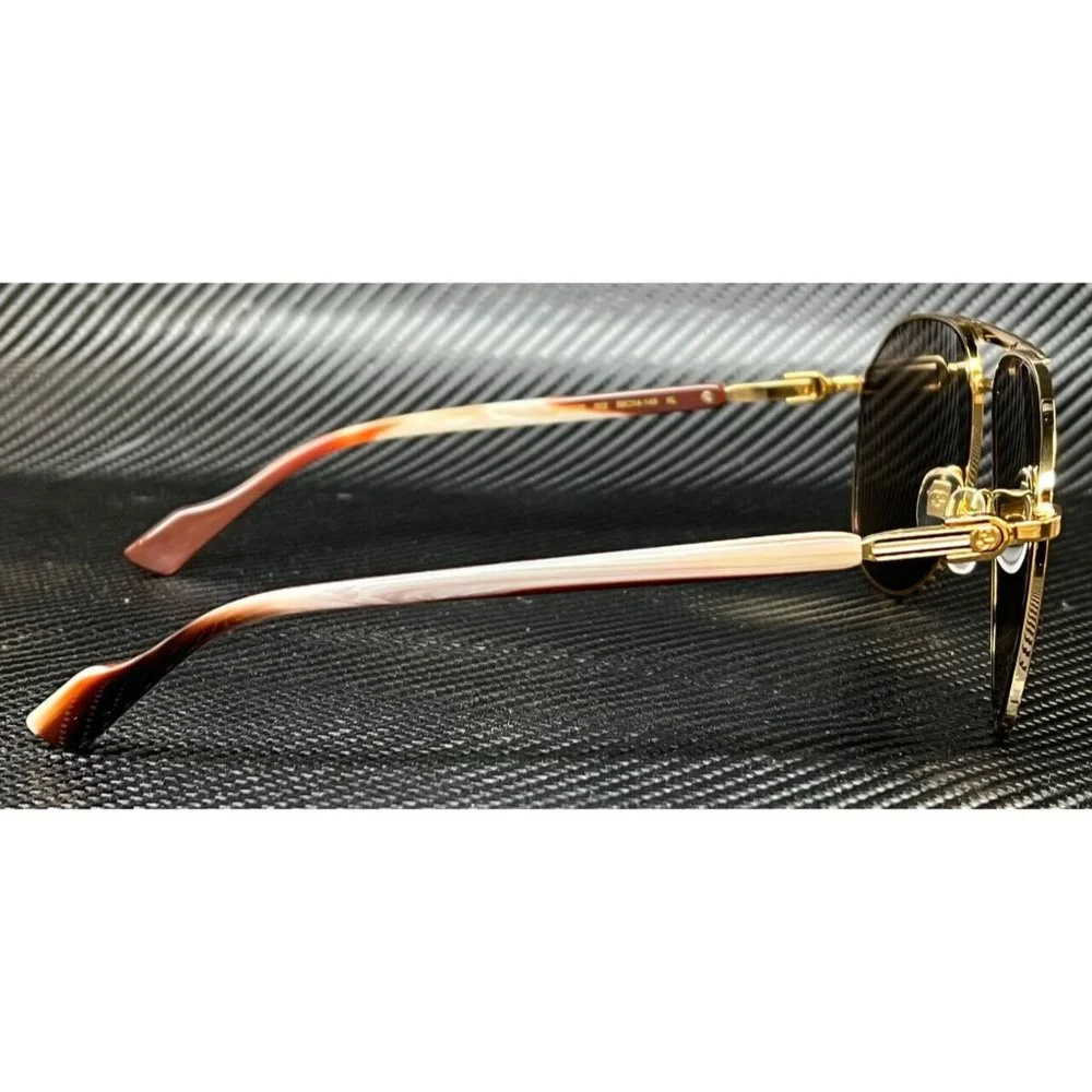 NEW! Gucci Large Men's Brown Sunglasses